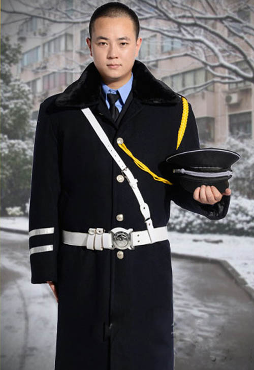 冬季長款保安服定做